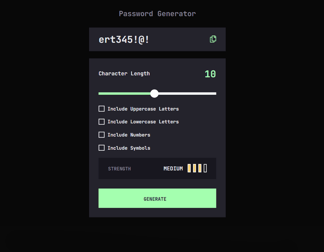 password-generator image